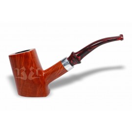 Cachimbo Bertoldi Maestro Briar Âmbar Filtro 9mm Ebonite